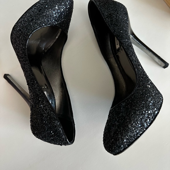 Miu Miu - size 7 1/2 black sequence pumps - Picture 3 of 11
